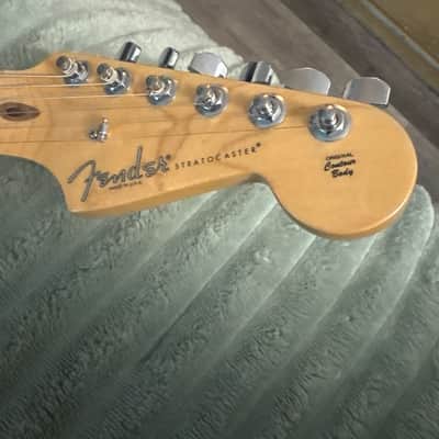 Fender American Standard Stratocaster HSS with Maple Fretboard 2008 - 2015 Black image 3