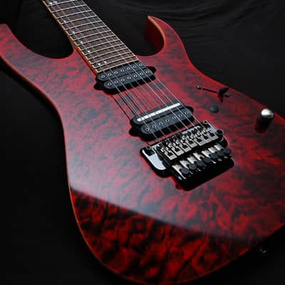 Ibanez RG927 QM with DiMarzios and hard case! 7 String beauty! image 3