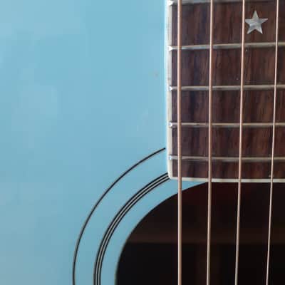 Epiphone J-180 LS 2024 - Present - Frost Blue image 5