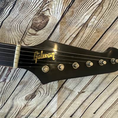 Gibson Custom Shop Johnny Winter Signature 1963 Firebird V 2008 - Tom Murphy Aged Vintage Sunburst image 7