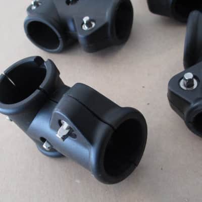 6 Piece Lot of Alesis T Clamps for 1.5" Electronic Drum Rack Tubes - Very Clean image 5