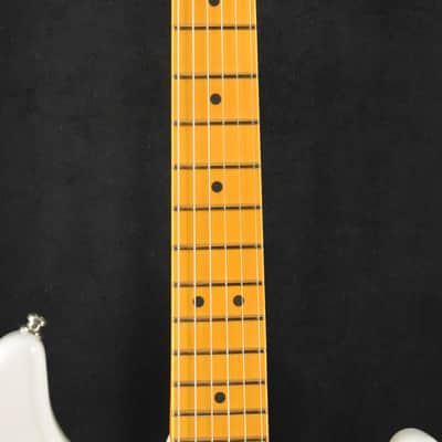 Fender American Ultra Luxe Vintage '50s Stratocaster White Blonde Maple Fingerboard image 4