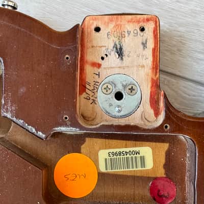 2003 Vintage Fender 1970 Telecaster Deluxe 72 73 75 Tele Mocha BODY image 2