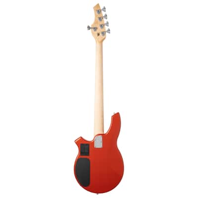 Ernie Ball Music Man Bongo 5HH 5-String Electric Bass, Blood Orange image 4