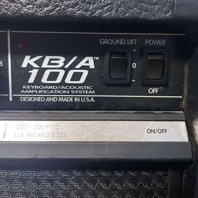 Peavey KB/A 100 65-Watt 1x15" Keyboard / Acoustic Amplification System with Horn Tweeter 1990s - Black image 3