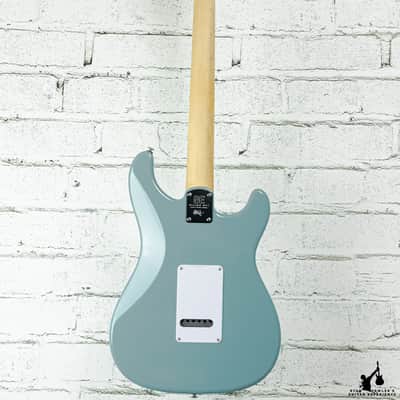 PRS SE Silver Sky Stone Blue Lefty w/ bag image 5