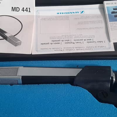 Sennheiser MD 441U Supercardioid Dynamic Microphone 1971 - Present - Black image 6