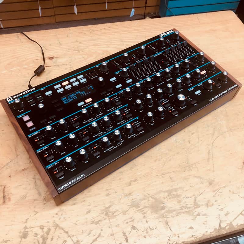 Novation Peak 8-Voice Analog Desktop Synthesizer w/Box image 1