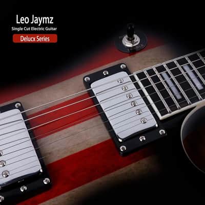 Full Size Single Cut Electric Guitar -Mahogany body，Mahogany neck on C+U shape,price include the import duty for US buyer image 4