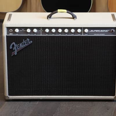 Fender Super-Sonic 112 2-Channel 60-Watt 1x12" Guitar Combo 2006 - 2011 - Blonde image 1
