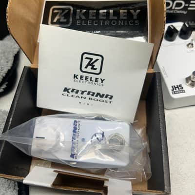 Keeley Keeley Katana Mini Clean Boost Pedal 2020 - White image 2