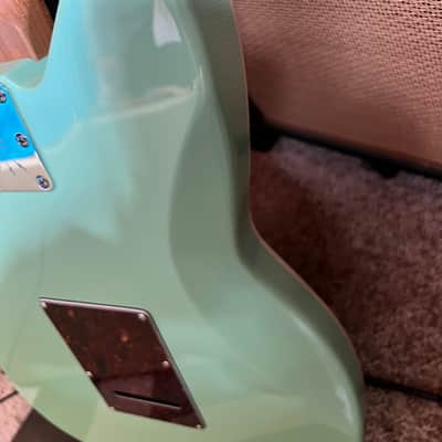 Reverend Jetstream 390 with Roasted Maple Neck 2010s - Oceanside Green image 19