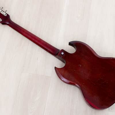 1972 Gibson SG-100 Cherry Vintage Guitar 100% Original w/ Case, Receipt & Hangtag image 13