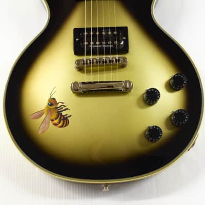 Epiphone Adam Jones Signature Art Series Les Paul Custom - Mark Ryden’s “Queen Bee" / Silverburst image 3