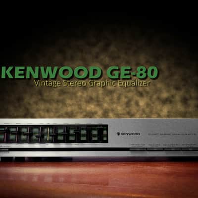 KENWOOD GE-80 🔥RARE🔥 Vintage Stereo Graphic Equalizer image 1
