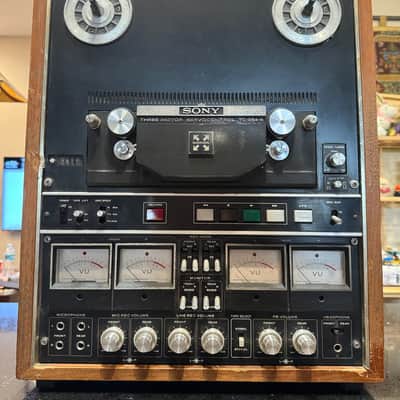 SONY TC-854-4 - MULTI 4 TRACK-3 MOTOR SERVO CONTROL MOTOR-REEL TO REEL-TAPE DECK-VG PLUS CONDITION! image 1