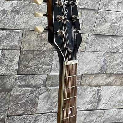 Kentucky KM-270 Deluxe Oval Hole A-Style Mandolin WITH Matching Kentucky Deluxe Gig Bag– Vintage Sunburst - KM270 image 8