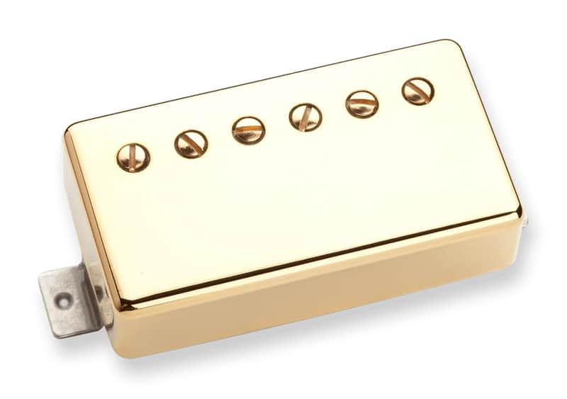 Seymour Duncan 11101-21-Gc4c SH-55b Seth Lover Model Bridge Pickup, 4 Conductor, Gold image 1
