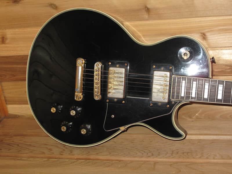 Vintage 1970s Lawsuit Black Beauty Single Cut - Made in Japan - Original Maxon Pickups Mann (Ibanez) image 1