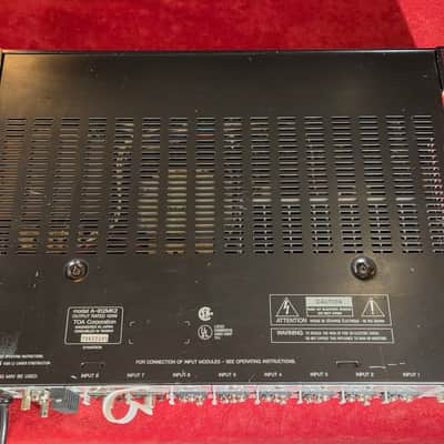 TOA 900 Series II A-912mk2 Power Amplifier image 13