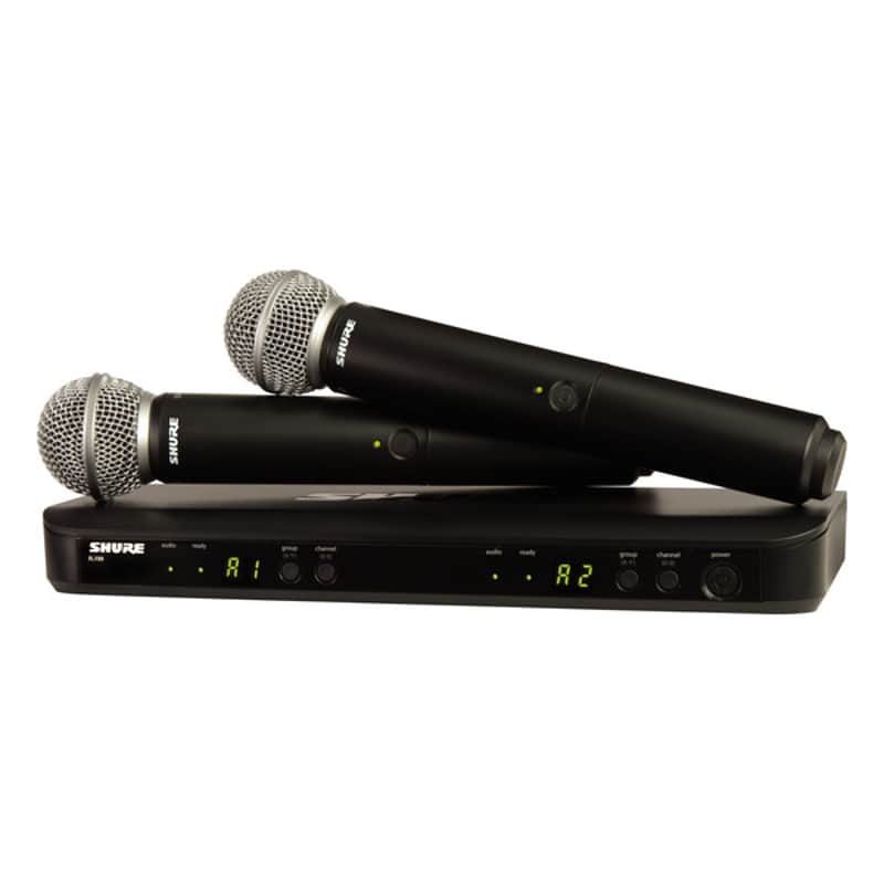 Shure BLX288E/SM58 Dual - H8E image 1