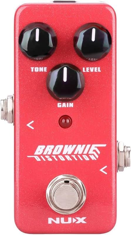 NUX Mini Core Series Brownie Distortion Guitar Effect Pedal image 1