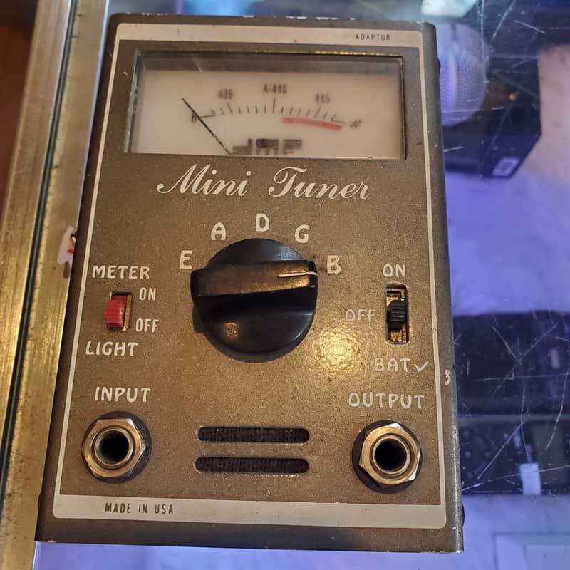 Vintage JMF Mini Tuner Analog US Made image 1