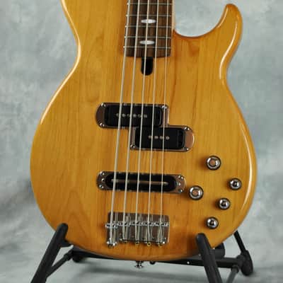 Yamaha BB615 5-String Active Bass Guitar - Yellow Natural image 1