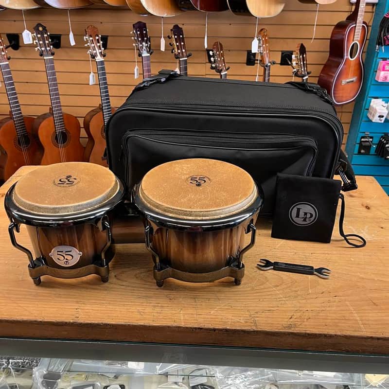 Immagine LP 201AX-55 55th Anniversary Bongos w/Carry Bag - 1