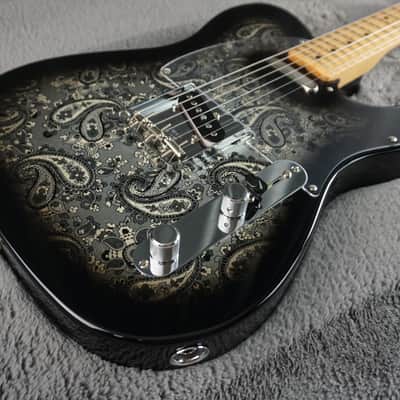 2025 Fender MIJ Black Paisley Telecaster – Maple Neck – Limited Edition image 5