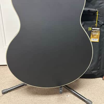 Warwick RockBass Alien Standard 5 String Acoustic Electric Bass - Black image 4