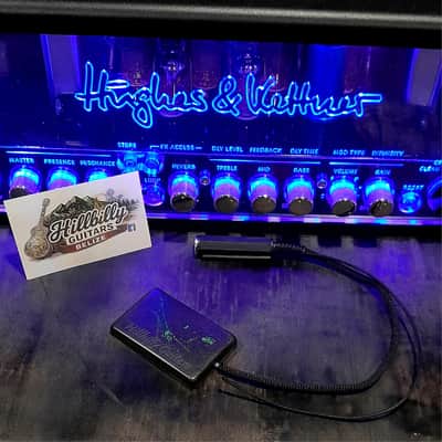 Hillbilly Guitars Black Ultra Thin Surface Mount Humbucker Pickup, Resonator, Acoustic image 1
