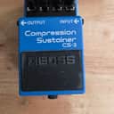 Boss CS-3 Compression Sustainer (Silver Label) 1997 - Present - Blue