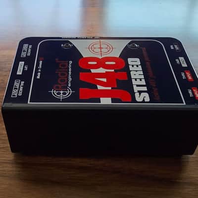Radial J48 Stereo Active Direct Box - Blue image 4
