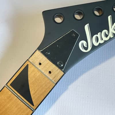 2020 Jackson JS42 DKM JS Series Caramelized Maple Bound Guitar Neck 24 Fret Sharkfin Inlay Floyd Ready image 5