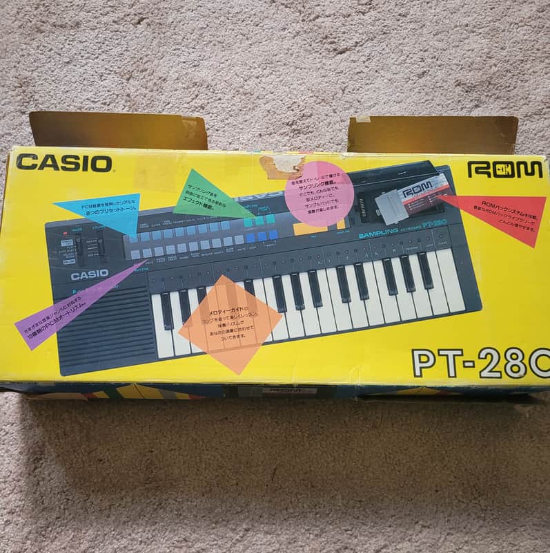 Casio Pt 280 80s, (SK1) with ROM 581 image 1