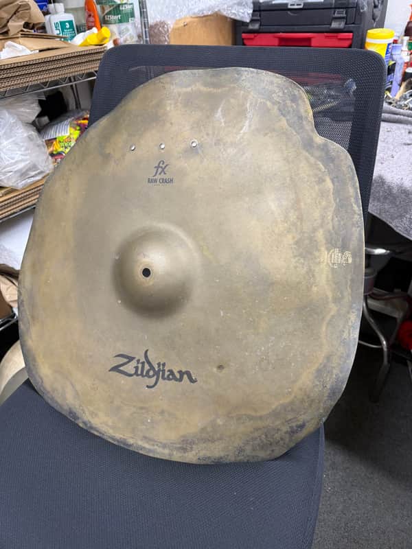 Zildjian FX Large Bell Raw Crash Cymbal 2021 - Present - Raw image 1