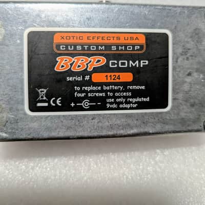 Xotic BB Preamp/Comp - Silver image 3