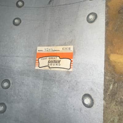 Gretsch Badge Drop G 1970 - Finition Walnut Gloss d'origine image 15