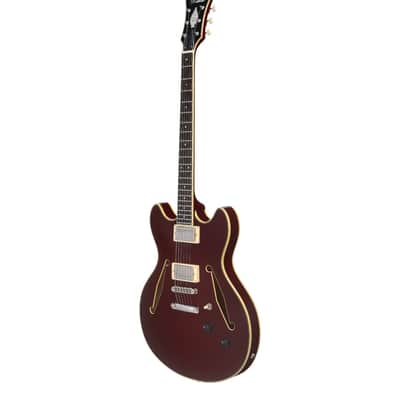 Guitare Electrique D'ANGELICO Excel DC Tour Solid Wine image 4