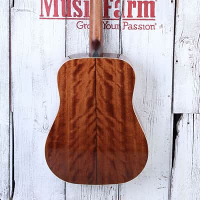 Washburn HD100SWK Heritage Series Acoustic Guitar Natural with Hardshell Case image 7