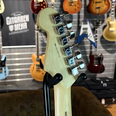 Fender American Standard FSR Rustic Ash Stratocaster 2013 - Olympic White image 12