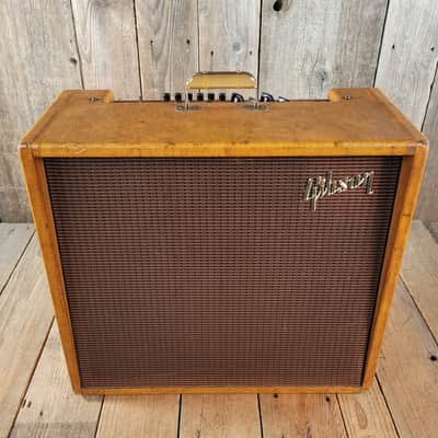 Gibson GA-80 Vari-tone Robin Trower Owned? Tweed Guitar Amp 1959 - Tweed image 1