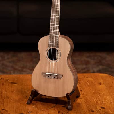 Ortega RUTI-CC-L Timber Series Solid Cedar Top Okoume Neck 4-String Concert Ukulele For Left Hand Player w/Gig Bag image 11