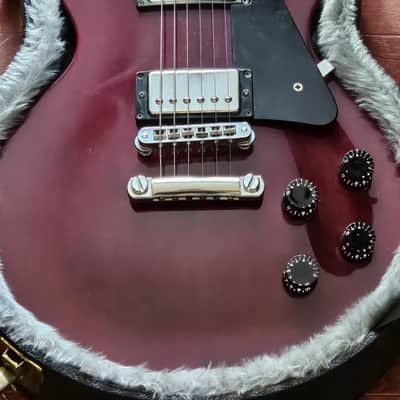 Gibson Les Paul Studio with Ebony Fretboard 1990 - Wine Red image 4