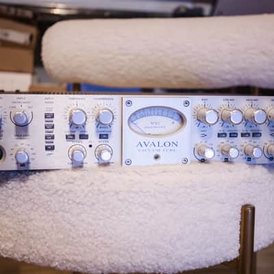 Avalon VT-737sp Tube Channel Strip 2010s - Silver image 2