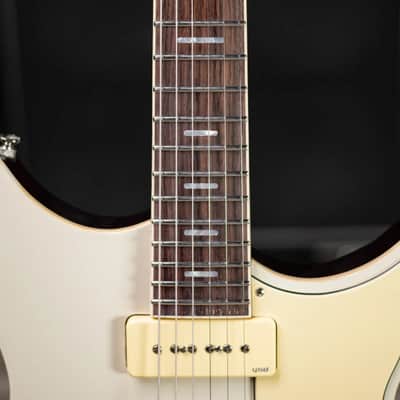 Yamaha Revstar RSS02T P-90 Electric Guitar - Vintage White with Gig Bag image 9