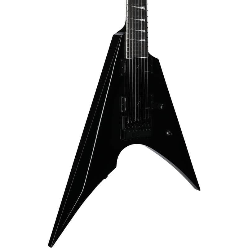 ESP LTD Arrow-1007 Baritone Evertune Electric Guitar, Black image 1