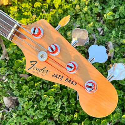Fender Collector Series Dakota Red Jazz Bass Guitar 1981-1983 image 11