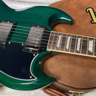 NEW! Gibson SG Standard '61 Stoptail - Translucent Teal - ONLY 6 lbs - Authorized Dealer - G07406 image 2